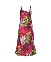Lands' End Women's Satin Slip Dress