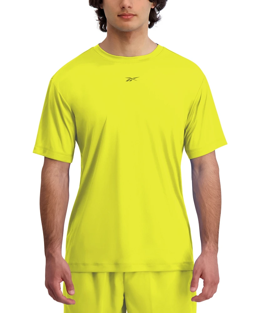 Reebok Men's Tech Regular-Fit Logo T-Shirt