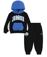 Jordan Toddler Boys 2-Piece Gametime Fleece Pullover Hoodie and Pants Set
