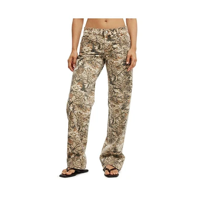 Cotton On Women's Low Rise Straight Jean