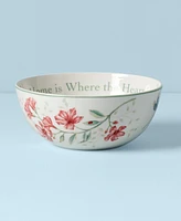 Lenox Butterfly Meadow Bowl Where the Heart Is 38 oz.
