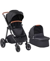 Slickblue Toddler Stroller Travel System With Bassinet Playard Combo Set