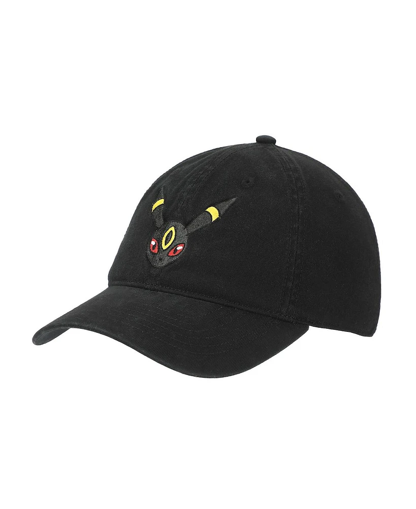Pokemon Men's Pokemon Umbreon Face Black Unstructured Baseball Cap