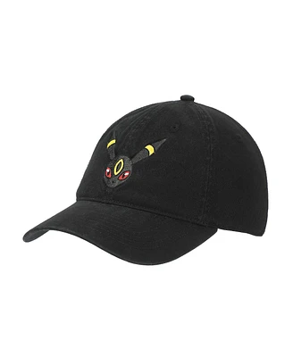 Pokemon Men's Pokemon Umbreon Face Black Unstructured Baseball Cap