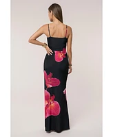 Jluxlabel Women's Floral Radiance Maxi Skirt