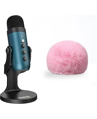 ZealSound Gaming Usb Microphone k66t and d65p Furry Cover