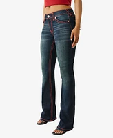 True Religion Women's Becca Super T Rhinestone Bootcut Jeans
