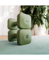 WeGym SafeGrip Dumbbells Upper Set - 10, 12, 15, 20 lbs