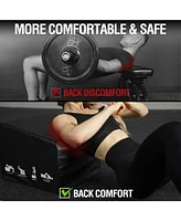 Er Kang Hip Thrust Bench, Hip Thrust Machine at Home for Glute Bridge, Multi-Functional Hip Thrust Box with Non-Slip, Glute Workout Equipment, 700LB L