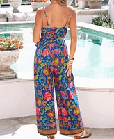 Cupshe Women's Made You Bloom Floral Jumpsuit