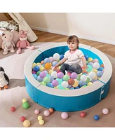 44.5" x 10" Baby Ball Pit Detachable Foam with 50 Colorful Ocean Balls