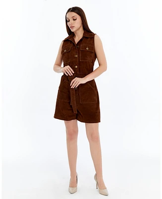 Furniq Uk Women's Sueder Dress, Created for Macy's