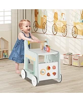 Slickblue Kids 2-in-1 Walker with Storage and Ice Creams for 1+ Years Old