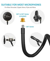 ZealSound Microphone Arm Stand H1 19 and T13-us Black Bundle