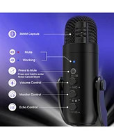 ZealSound Gaming Usb Microphone k66 and d65w Furry Cover