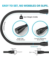 ZealSound Microphone Gooseneck Stand T13-us and T19-us Black Bundle