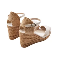 Aiguablava Canvas Espadrille Sandal Wedges