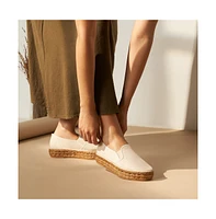 Castell Canvas Espadrille Platforms