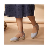 Formiga Canvas Espadrille Wedges
