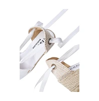 Escala Limited Edition Canvas Espadrille Wedges