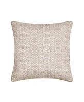 Royal Court Rosewood Evergreen Square Decorative Pillow, 16" x 16"