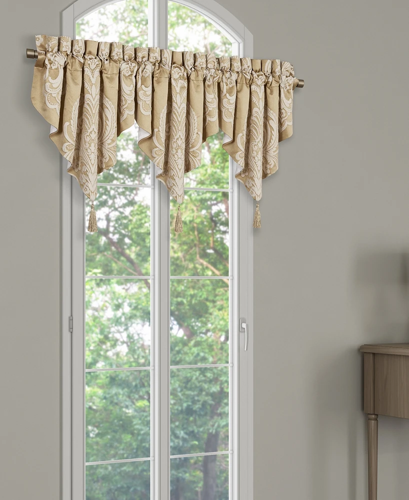 Royal Court Potenza Window Ascot Valance, 40" x 21"