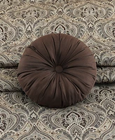 Royal Court Maren Tufted Decorative Pillow, 15" Round