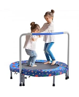 Slickblue Trampoline for Kids Foldable Mini Toddler Indoor Outdoor