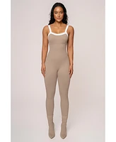 Jluxlabel Core Ribbed Jumpsuit