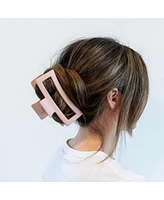 Headbands of Hope Extra Large Rectangular Claw Clip - Blush