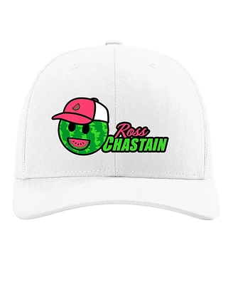 Jr Motorsports Official Team Apparel Men's White Ross Chastain Domestic Trucker Adjustable Hat