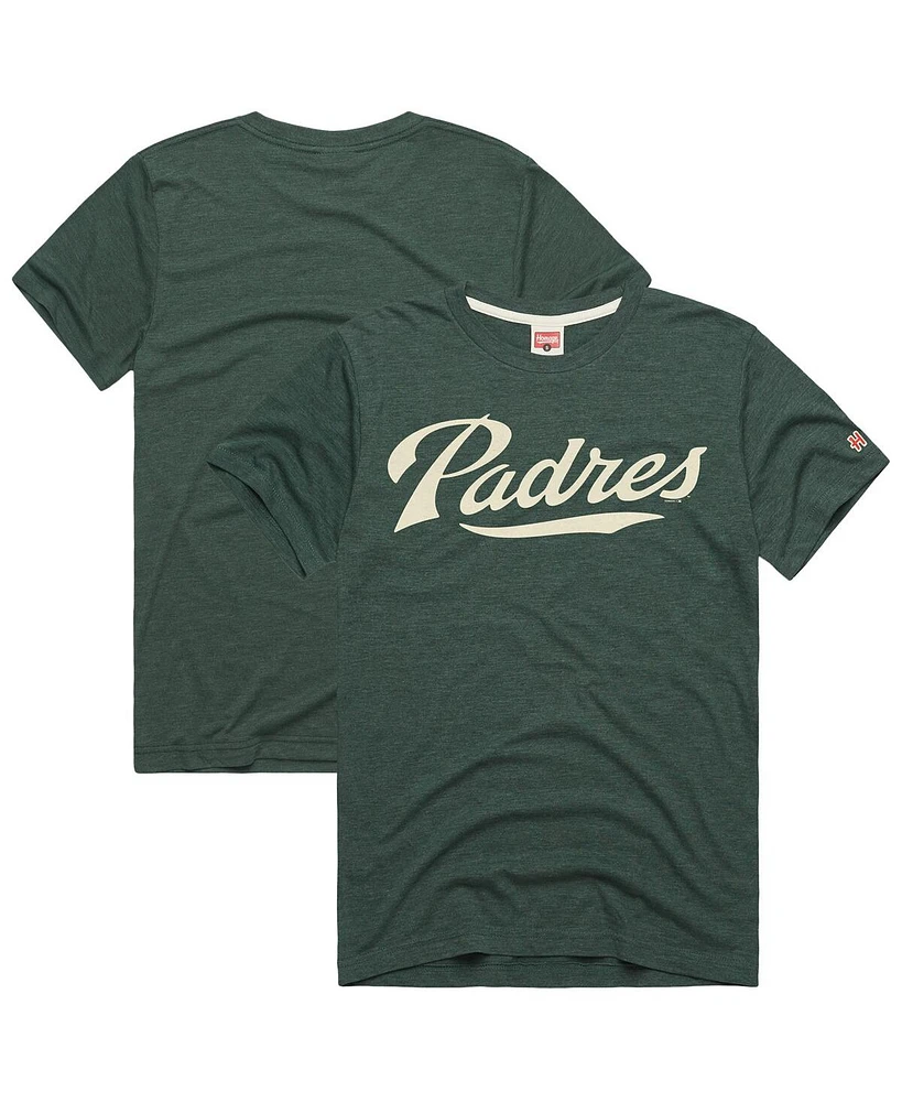 Homage Men's Green San Diego Padres Hyper Local Tri-Blend T-Shirt