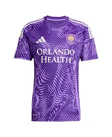 Adidas Men's Robin Jansson Purple Orlando City Sc 2025 Perfect Storm Replica Player Jersey