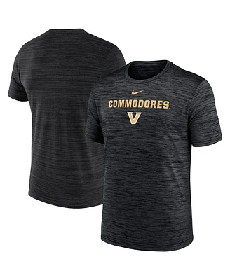 Nike Men's Black Vanderbilt Commodores Velocity Performance T-Shirt