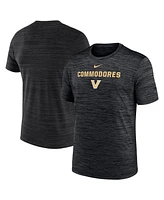 Nike Men's Black Vanderbilt Commodores Velocity Performance T-Shirt
