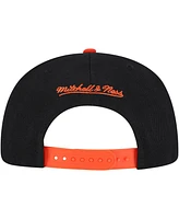Mitchell & Ness Men's Black San Francisco Giants Rise Up Snapback Hat