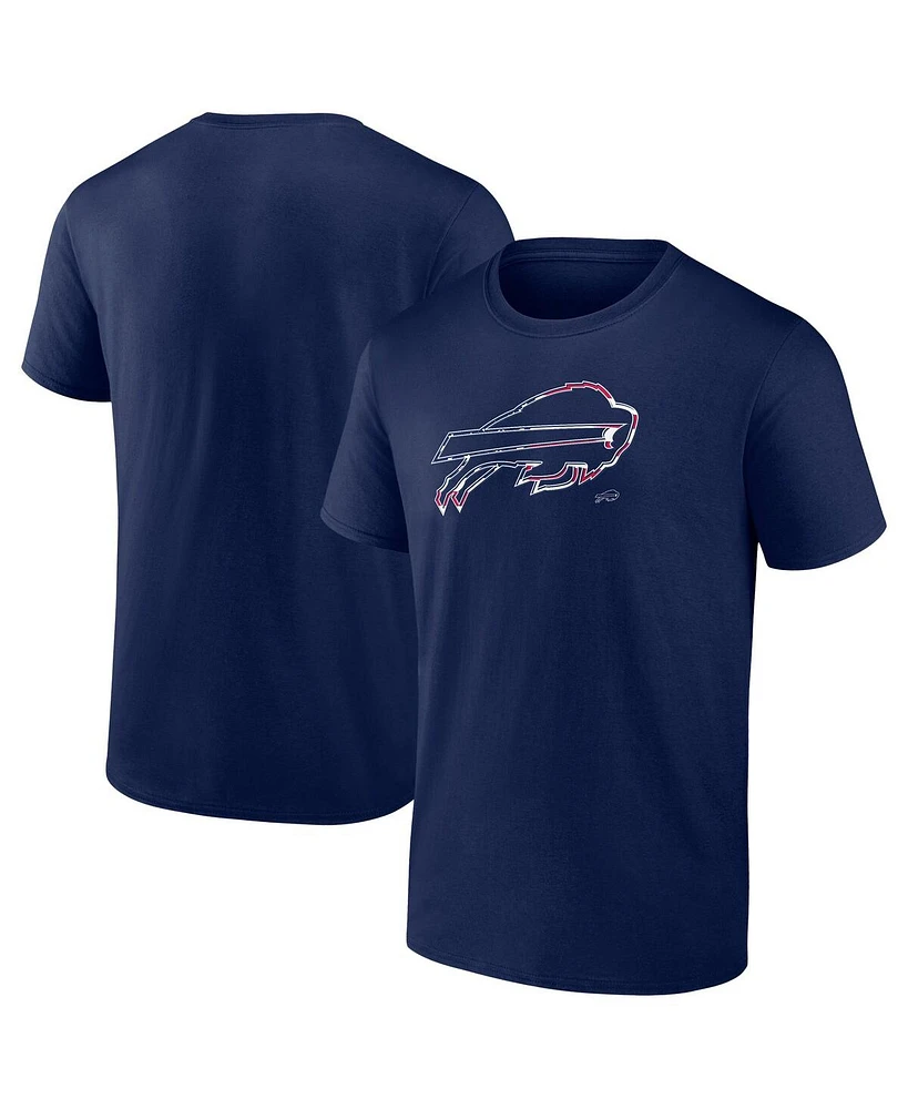 Fanatics Men's Navy Buffalo Bills Big Tall Americana T-Shirt