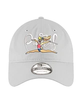 New Era Men's Lola Bunny Gray Looney Tunes x Team Usa 9TWENTY Adjustable Hat