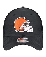 New Era Men's Black Cleveland Browns Active Camo 39THIRTY Flex Hat