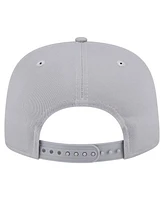 New Era Men's Gray New York Knicks Throwback Property Of Golfer Snapback Hat