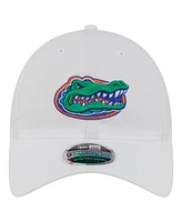 New Era Men's White Florida Gators Active Ripstop 9TWENTY Adjustable Hat