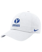 Nike Men's White Byu Cougars 2025 On-Field Club Adjustable Hat