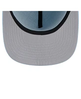 New Era Men's Light Blue Houston Astros Color Pack A-Frame 59FIFTY Fitted Hat