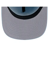 New Era Men's Light Blue Cleveland Guardians Color Pack A-Frame 59FIFTY Fitted Hat