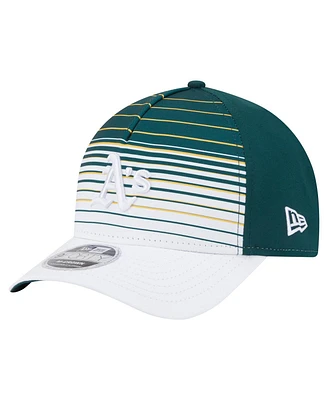 New Era Men's Green Athletics Gradient 9FORTY M-Crown Adjustable Hat