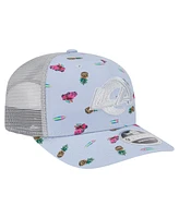 New Era Men's Light Blue Los Angeles Rams Adventure Surfboard 9SEVENTY Adjustable Hat