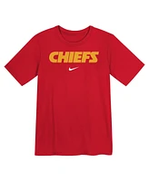 Nike Preschool Red Kansas City Chiefs Wordmark T-Shirt