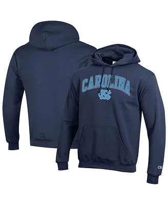 Champion Men's Navy North Carolina Tar Heels Arch Over Logo Pullover Hoodie