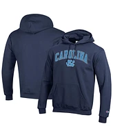 Champion Men's Navy North Carolina Tar Heels Arch Over Logo Pullover Hoodie