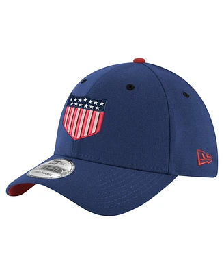 New Era Men's Navy Usmnt 1913 Retro 39THIRTY Flex Hat